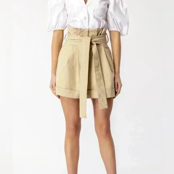 Revolve BARDOT Malek Paperbag Short NWT - Picture 2 of 10